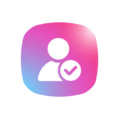 Verified User - Mobile App Icon