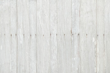 Fototapeta na wymiar White and grey old wooden texture background. Beautiful wall panels with nails