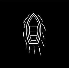  boat logo design vector image , boat logo design , logo boat icon 