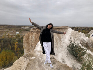 penguin on the rocks