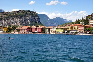 Fototapeta na wymiar Riva am Gardasee