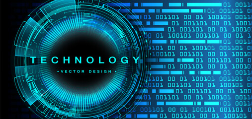 cyber circuit future technology concept background
