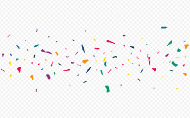 White Particles Celebration Transparent 