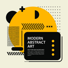 Modern graphic design geometric style background. vector, illustration