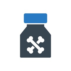 Bottle drug icon