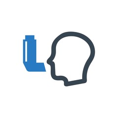Asthma inhaler icon