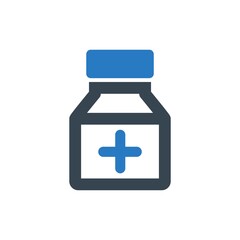 Medical drug icon