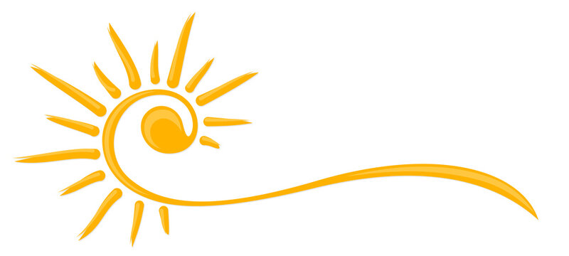 Symbol of the bright summer sun.
