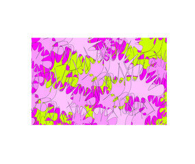 illustration of a background with flowers
