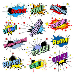  Funny cartoon superhero elements