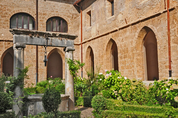 Fototapeta na wymiar Subiaco, Monastero di Santa Scolastica
