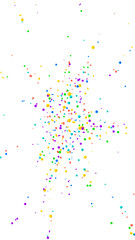 Festive alluring confetti. Celebration stars. Brig