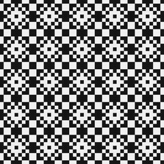 Abstract Cross Pattern Dots Logo generative computational art illustration