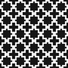 Abstract Cross Pattern Dots Logo generative computational art illustration