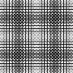 Abstract Cross Pattern Dots Logo generative computational art illustration