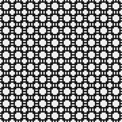 Fototapeta premium Abstract Cross Pattern Dots Logo generative computational art illustration