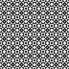 Fototapeta premium Abstract Cross Pattern Dots Logo generative computational art illustration