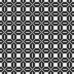 Abstract Cross Pattern Dots Logo generative computational art illustration