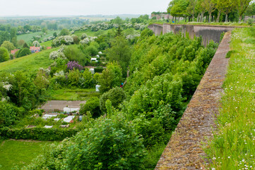 The Vauban fortifications at Montreuil, Northern France