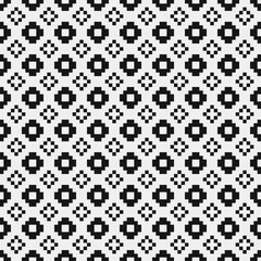 Fototapeta premium Abstract Cross Pattern Dots Logo generative computational art illustration