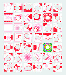 Modern promotion square web banner social media for ads mobile apps