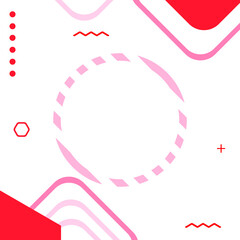 Social media post background, banner promotion template for ads