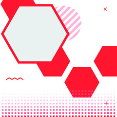 Social media post background, banner promotion template for ads