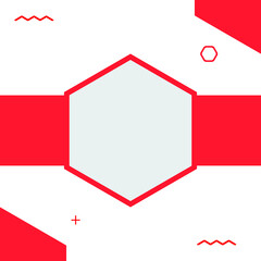 Social media post background, banner promotion template for ads