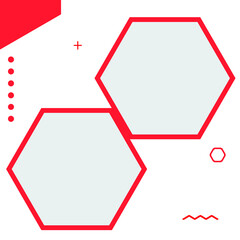 Social media post background, banner promotion template for ads