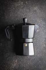 Bialetti coffee maker.  Moka pot