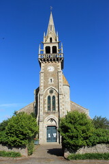 Fototapeta na wymiar Église de Lancieux