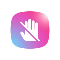Do Not Touch - Mobile App Icon
