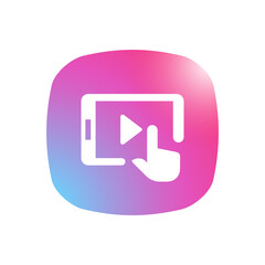 Video Marketing - Mobile App Icon