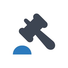 Justice law icon