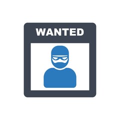 Poster criminal icon