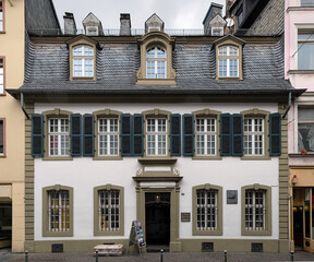 Karl Marx House - the house in Trier in which Karl Marx was born in 1818, Germany