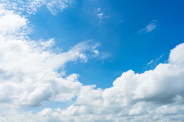 Sky blue background. Sky cloud clear