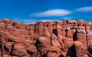 Fiery Furnace, Arches National Park, Grand County, Utah, Usa, America