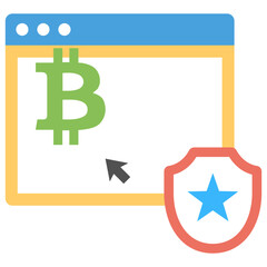 
Desktop screen with passwords and usernames for signing in digital wallet is outstanding pictorial formation of bitcoin information
