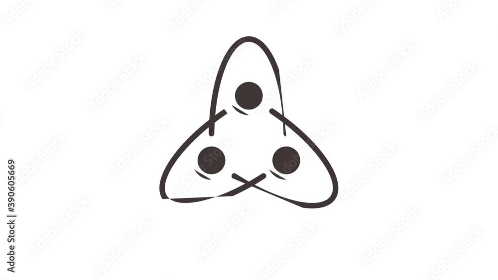 Poster chemistry lab icon animation. motion set of best icons and then each objects is shown separately