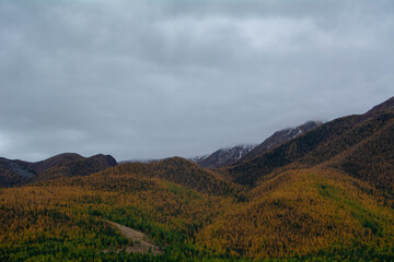 landscape with clouds