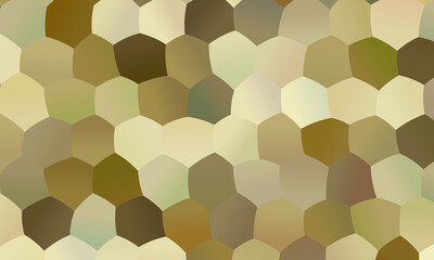 Nice Brown and yellow polygonal background, digitally created