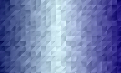 Lovely Blue and white polygonal background, digitally created