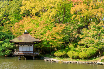 紅葉渓庭園（西の丸庭園）和歌山城　和歌山県和歌山市　Momijidaniteien Wakayama castle Wakayama-ken Wakayama city