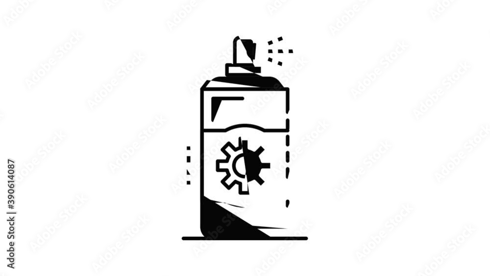 Poster sunscreen icon animation. motion set of best icons and then each objects is shown separately