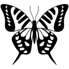  Flat icon design of a butterfly  © creativestall