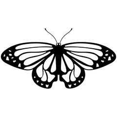 
Brown colored Swallowtail butterfly flat icon image
