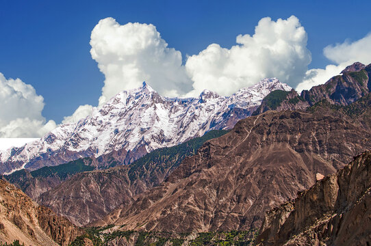 Rakaposhi peak 7,788 m the 27th tallest mountain in the world 