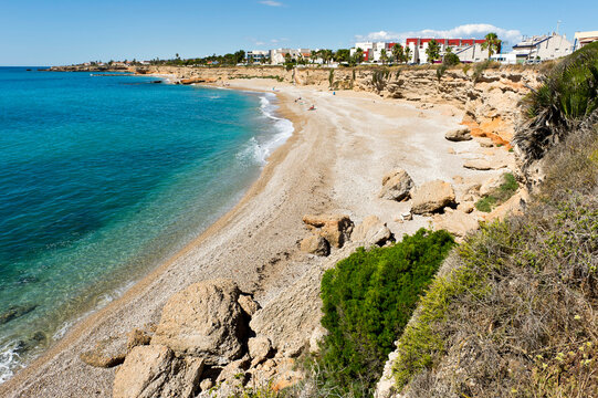 Beach near Vinaròs,  Castellón - Castelló, Spain