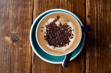 Coffee latte art